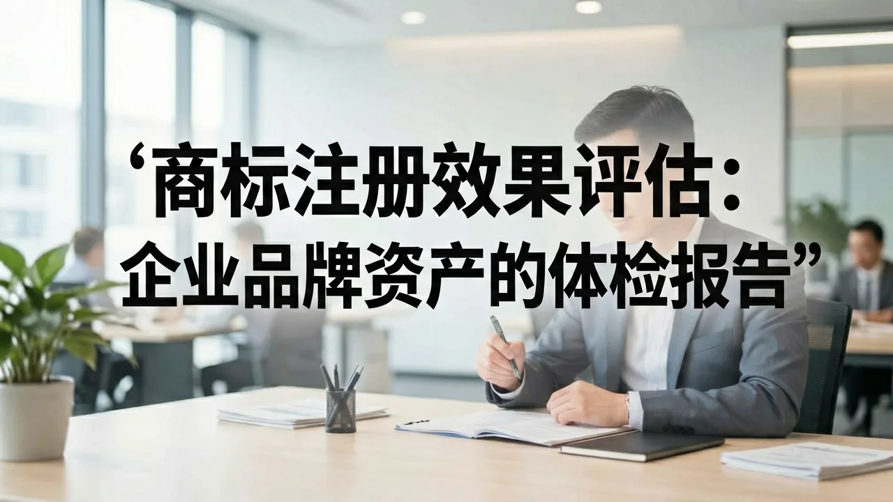 商标注册效果评估:企业品牌资产的体检报告