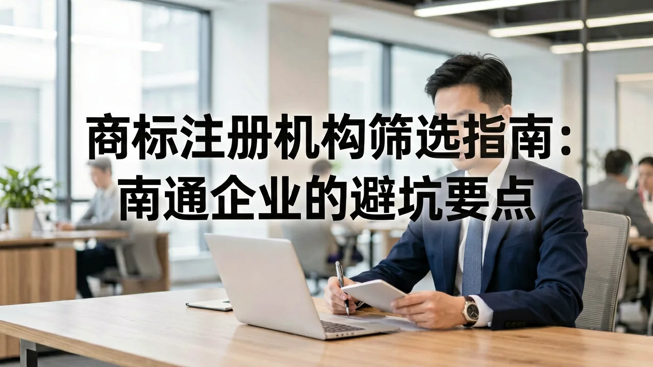 商标注册机构筛选指南:南通企业的避坑要点